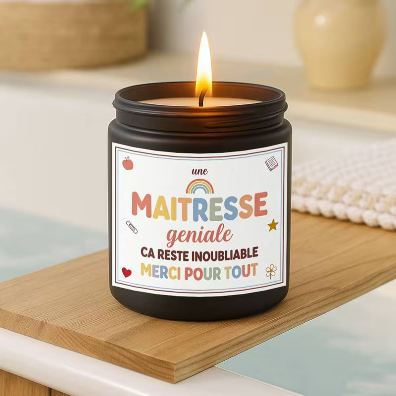 Bougie parfumée Teacher - YOGA SPIRIT