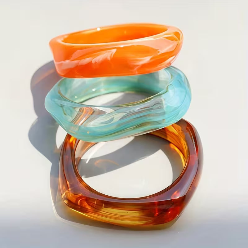 Bracelets pour femmes acrylique - YOGA SPIRIT