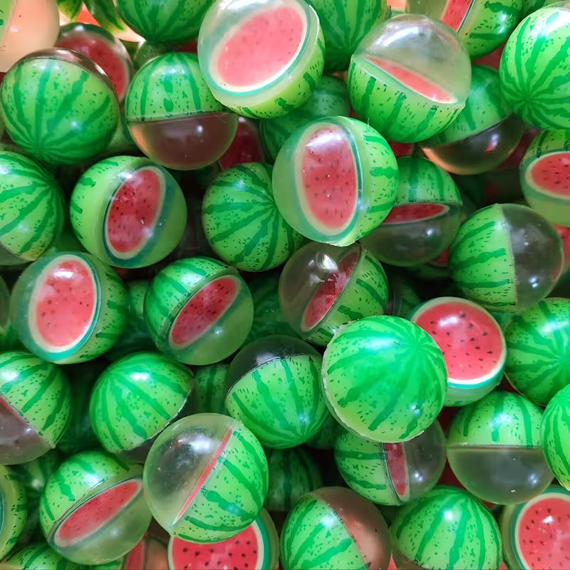 Watermelon Bouncy Balls