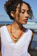Collier statement GINGKO – pièce unique