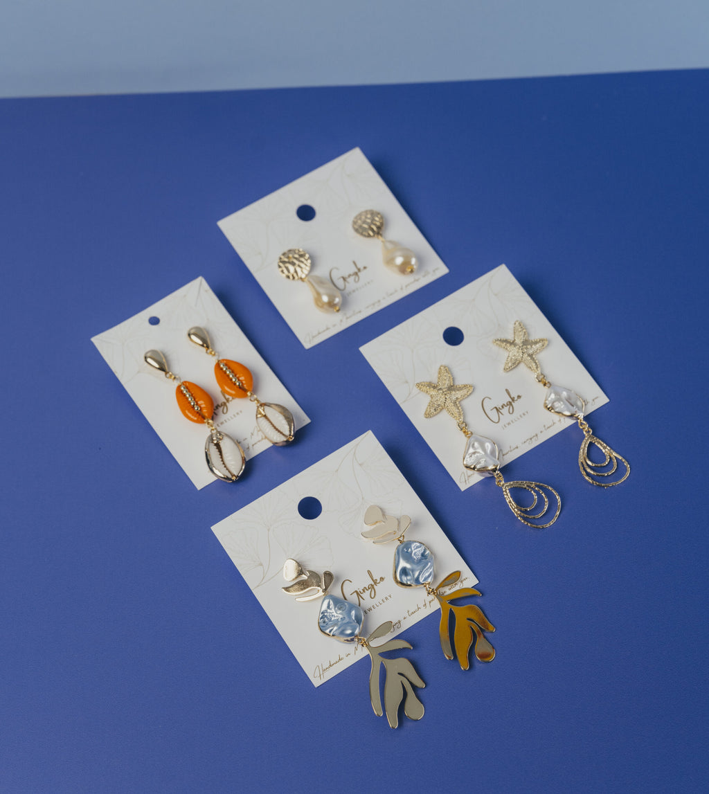 Boucles d'oreilles Triple Luxe GINGKO