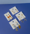 Boucles d'oreilles Triple Luxe GINGKO
