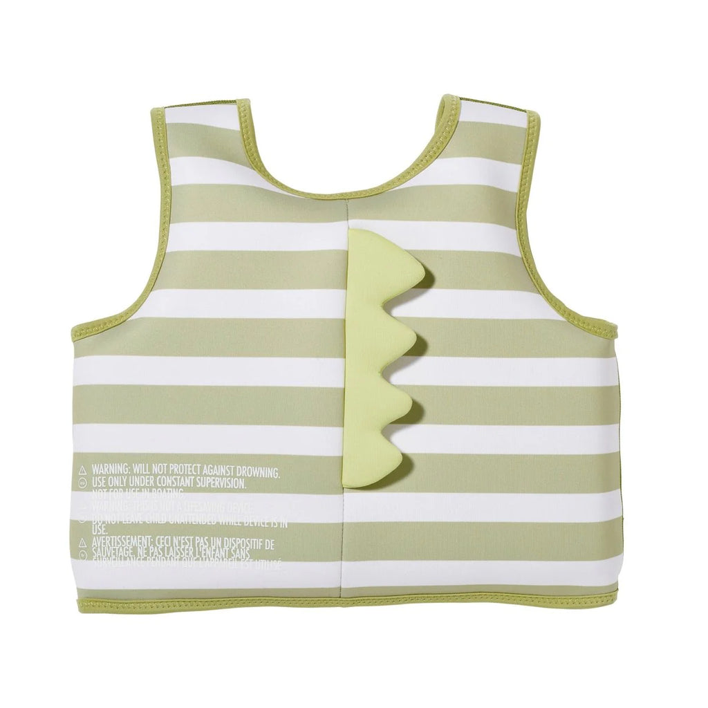 Gilet de natation pour enfants 3-6 ans en néoprène -Wild Khaki - YOGA SPIRIT