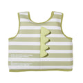 Gilet de natation pour enfants 3-6 ans en néoprène -Wild Khaki - YOGA SPIRIT