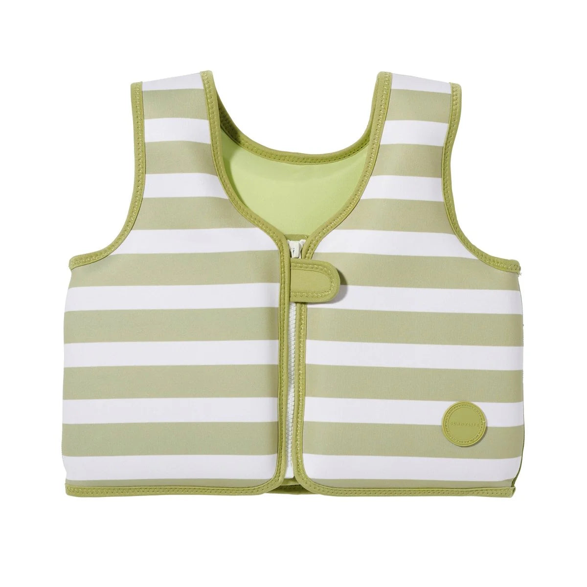 Gilet de natation pour enfants 3-6 ans en néoprène -Wild Khaki - YOGA SPIRIT