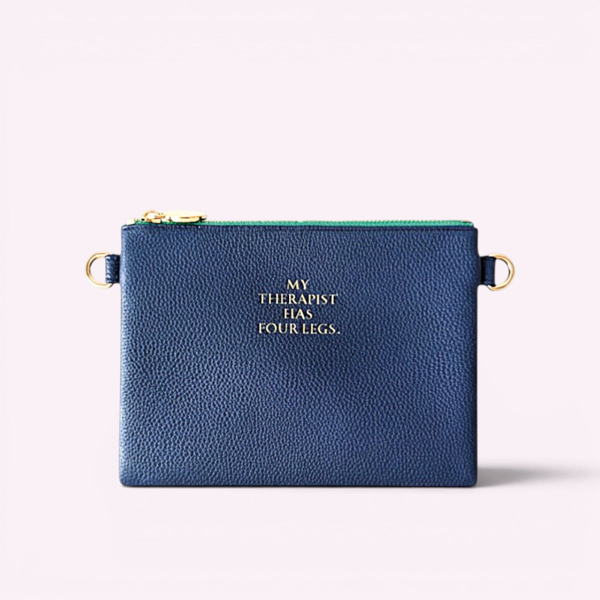 Pochette LIA avec lanière MARNY – Marine