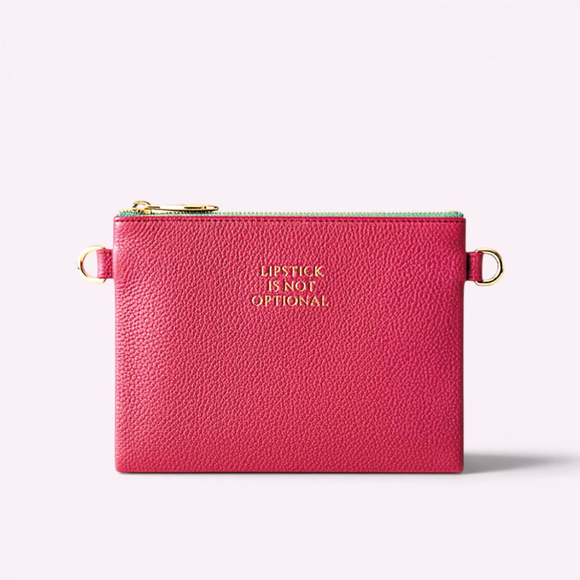 Pochette LIA avec lanière MARNY – Framboise