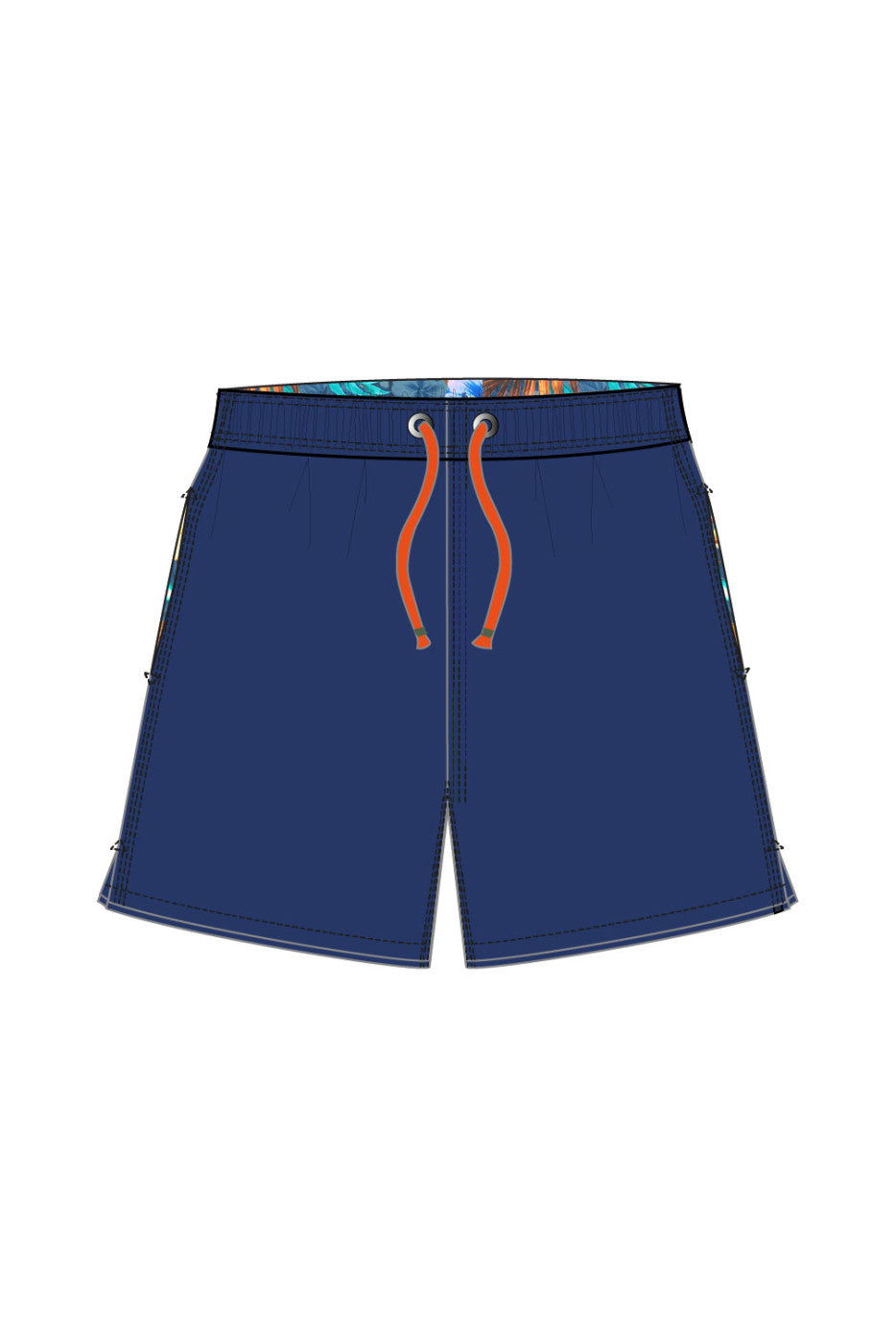 Short de bain enfant AIR POOLSCAPE - YOGA SPIRIT