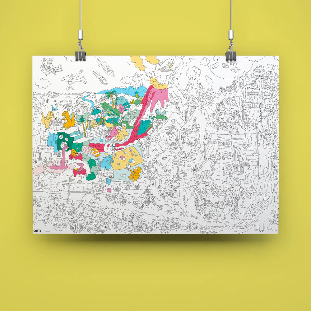 Poster à colorier - YOGA SPIRIT