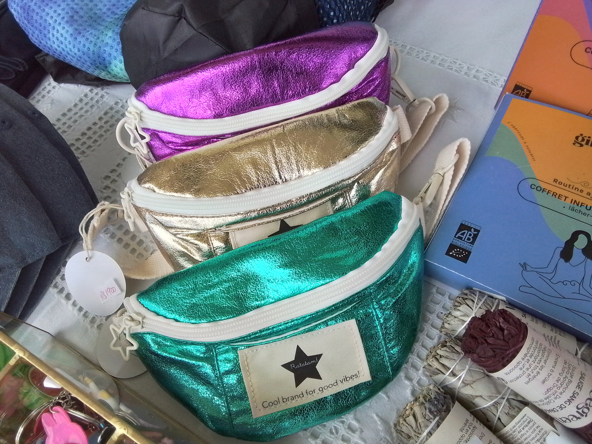 Sac banane fluo